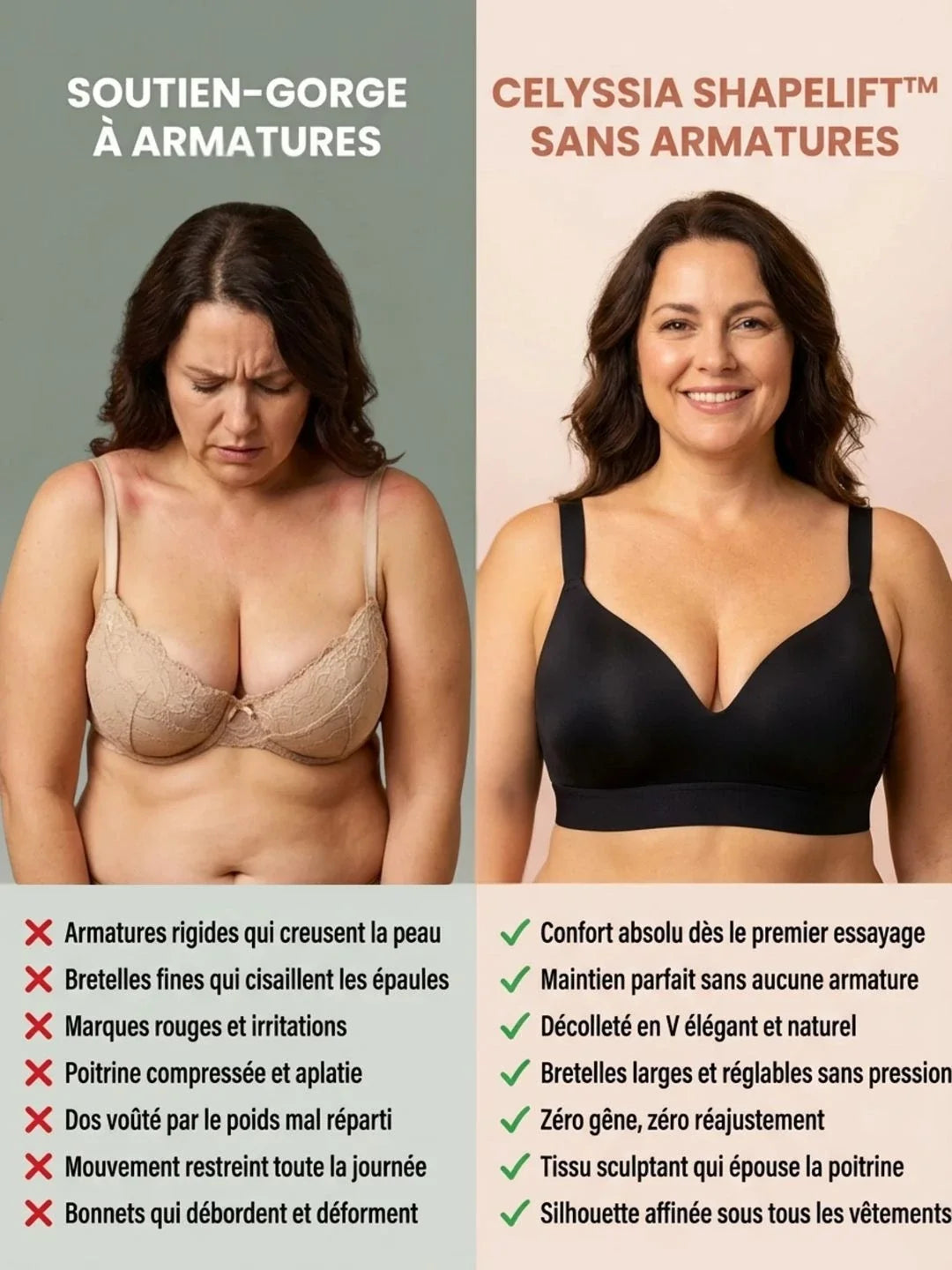 Soutien-gorge ShapeLift™ | Absolut komfort, perfekt støtte, ingen gener