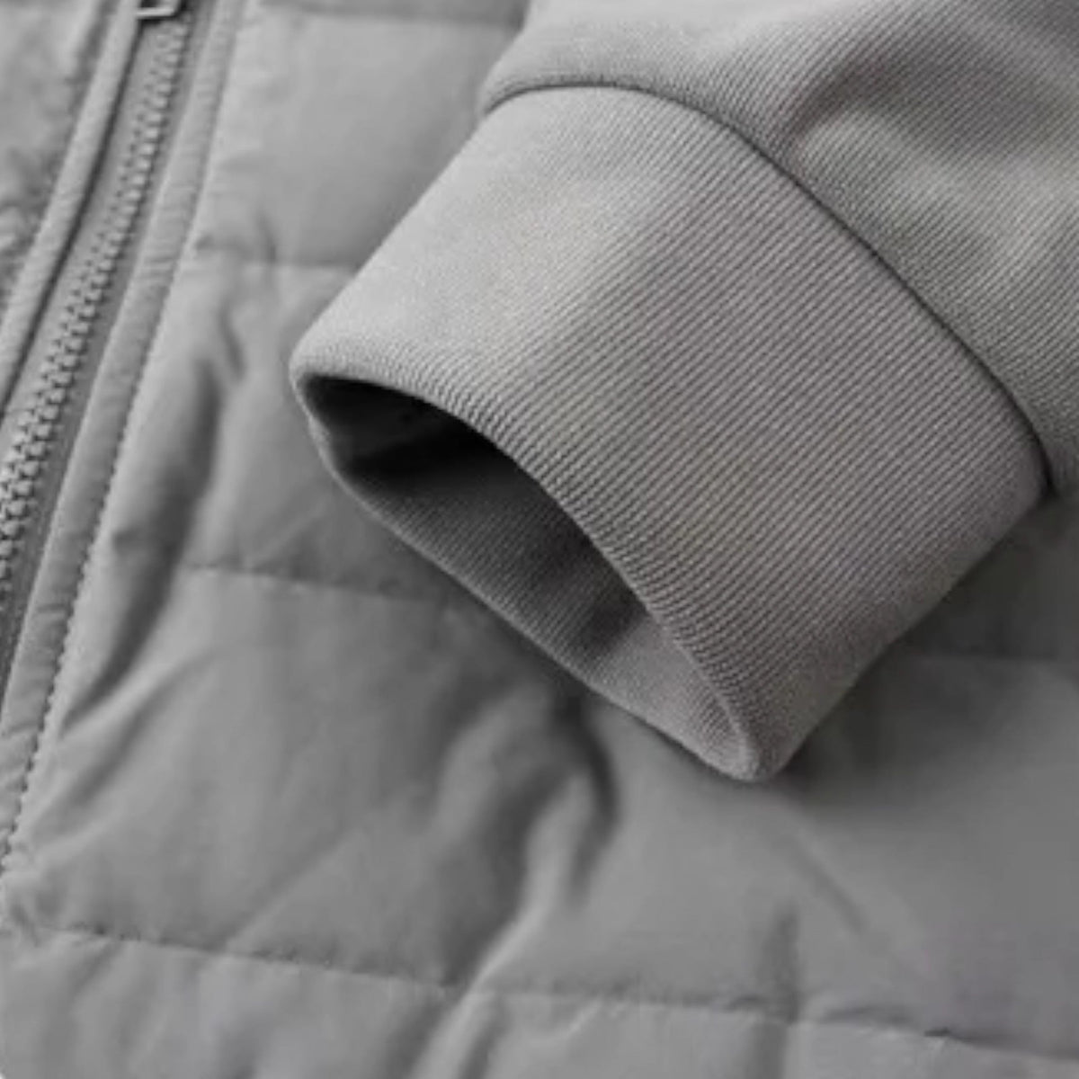 Men's Hooded Quilted Puffer Jacket