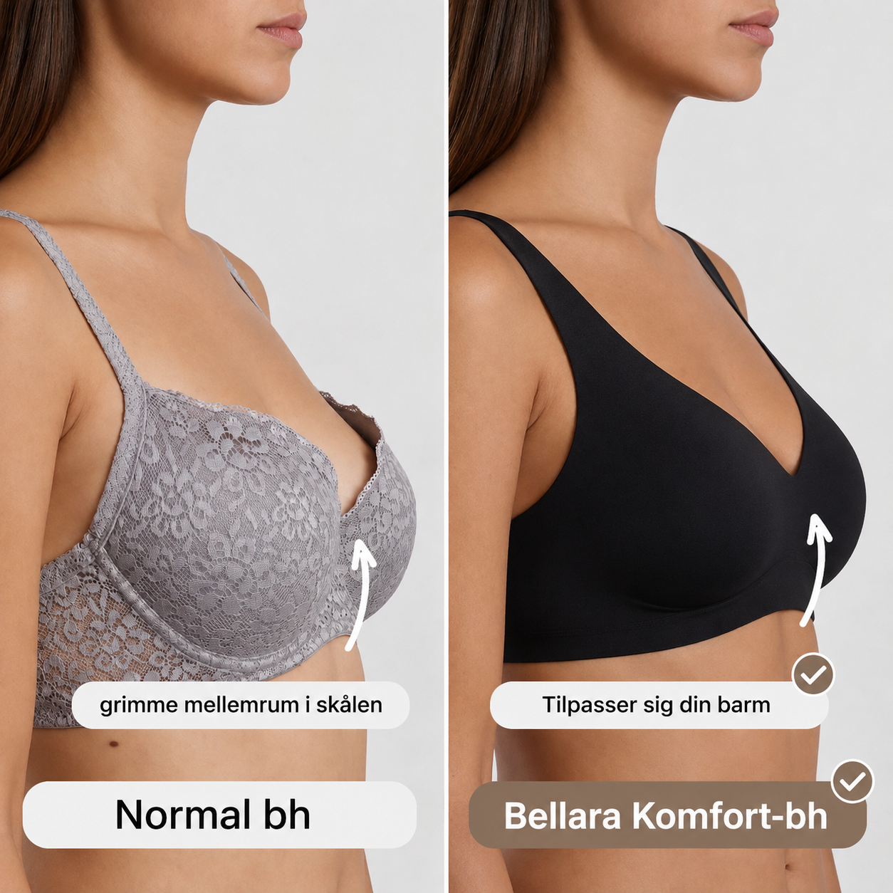 Bellara Komfort-BH Uden sømme og bøjler