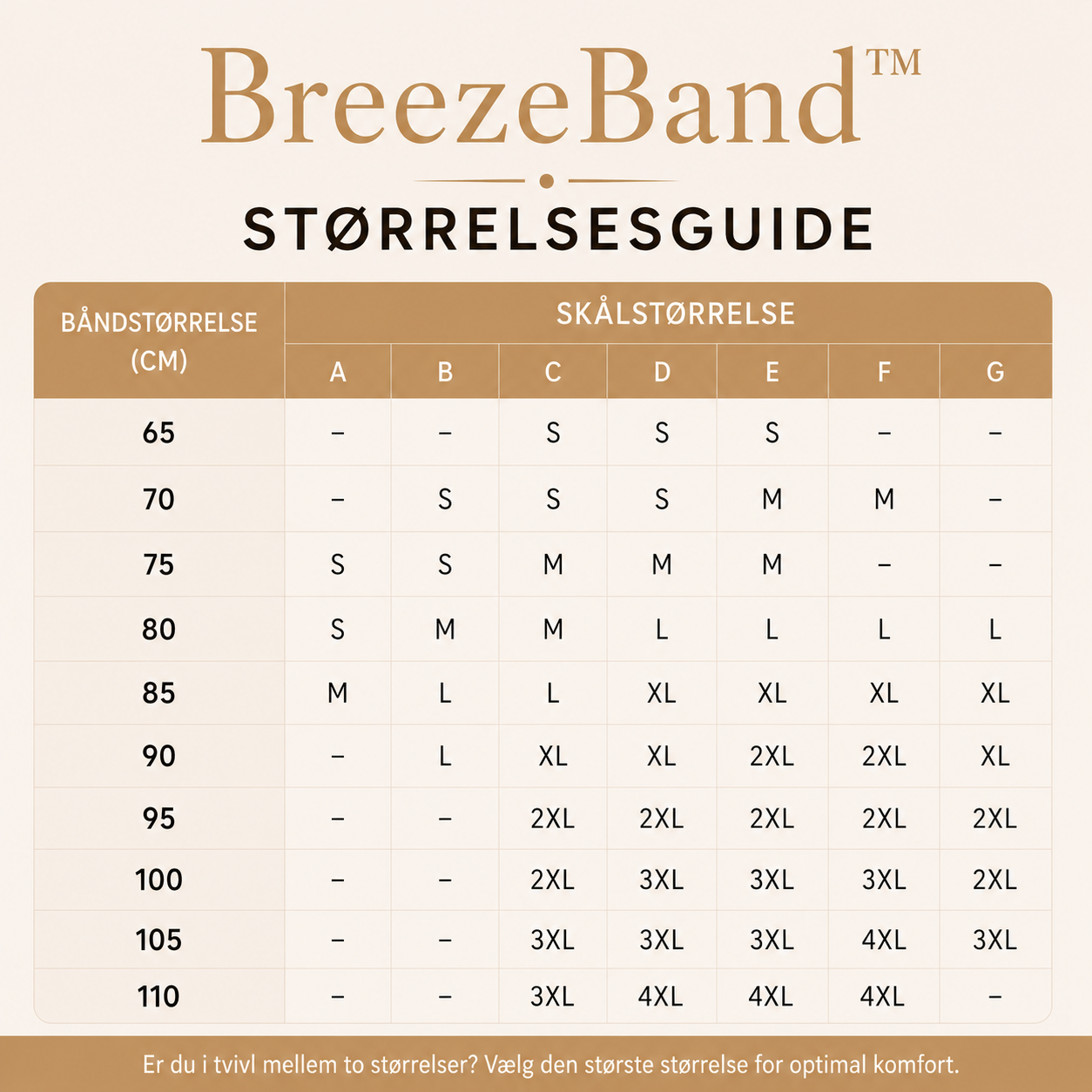 BreezeBand™ | Komfortabel stropløs BH