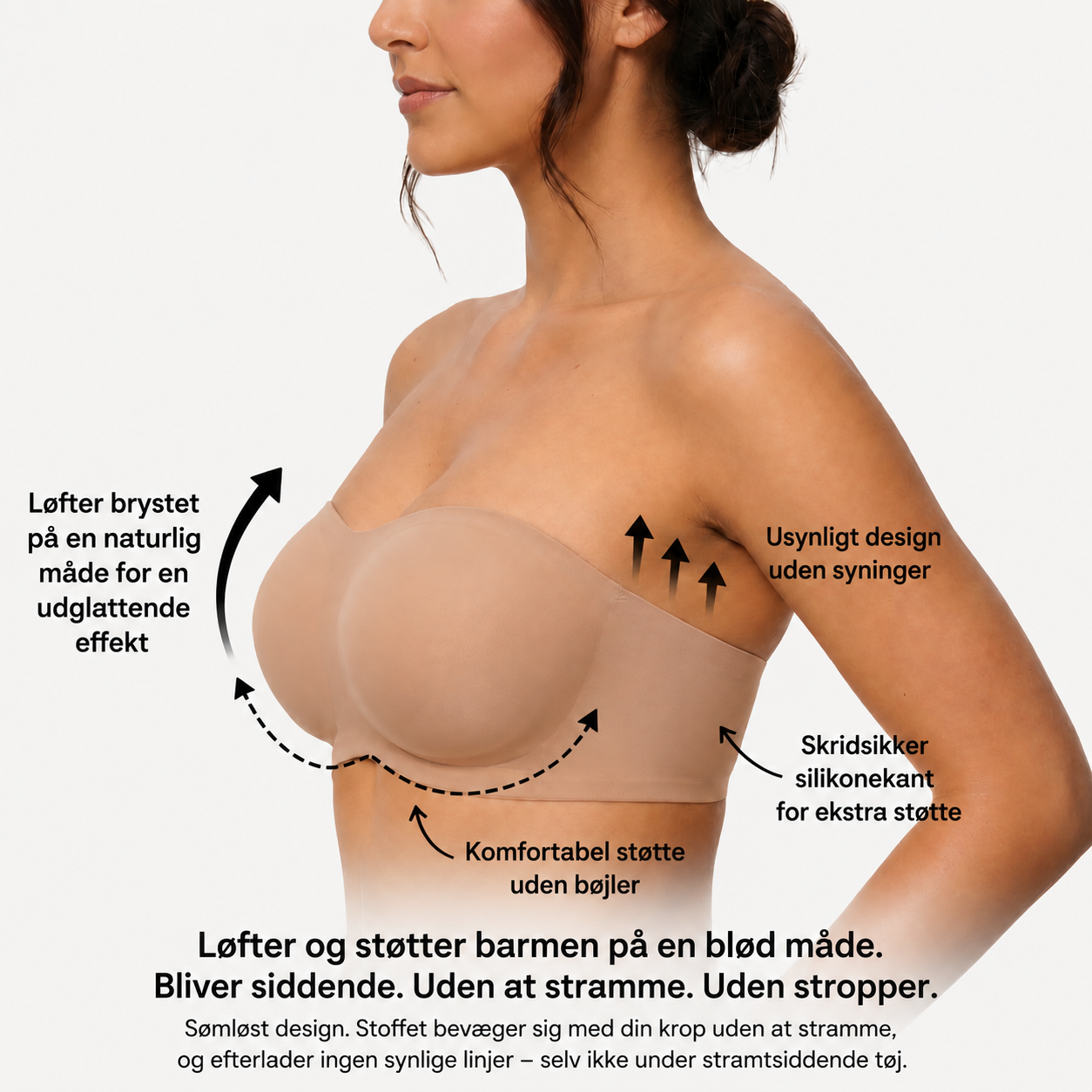 Bellara Sculpt™ | Usynlig stropløs BH