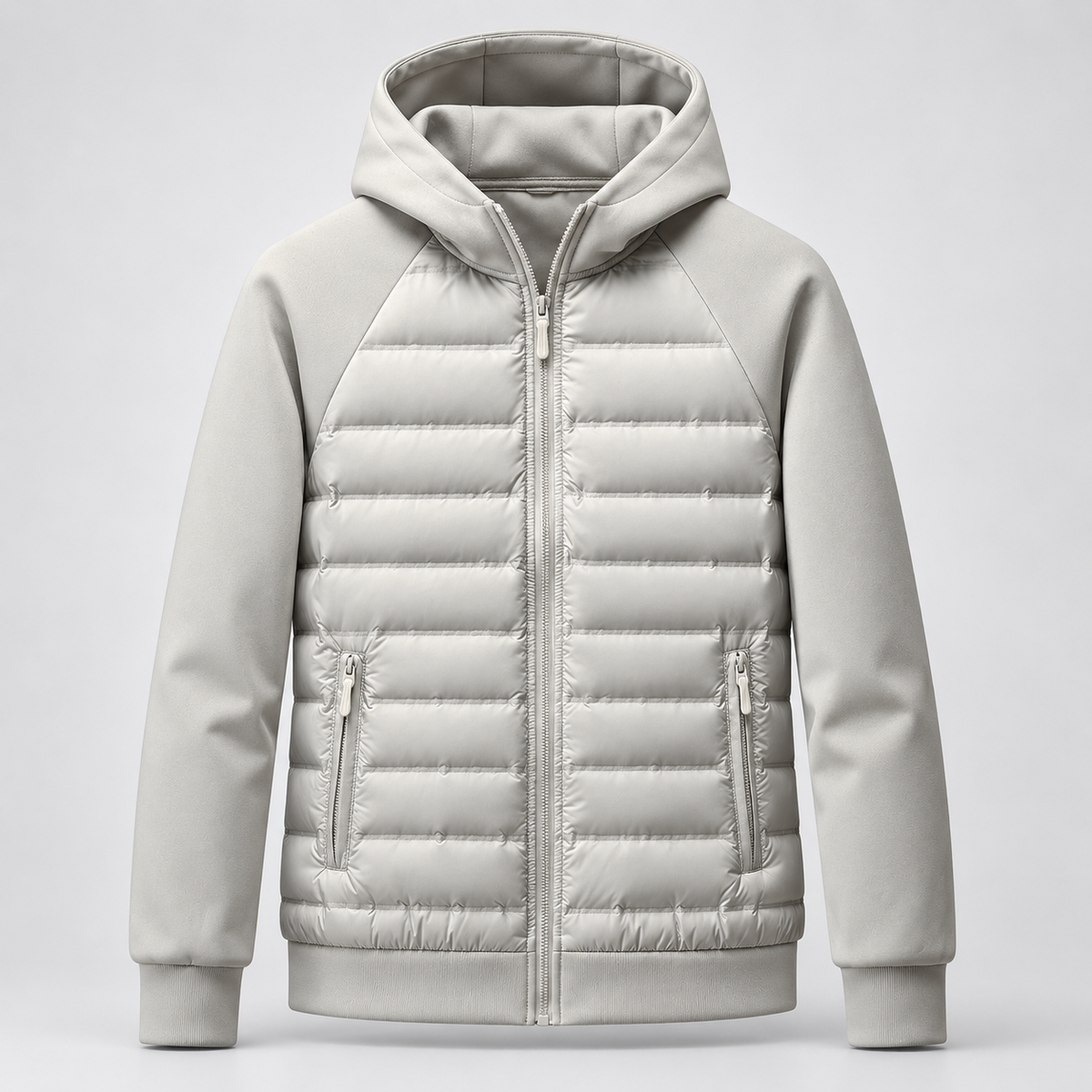 Men's Hooded Quilted Puffer Jacket