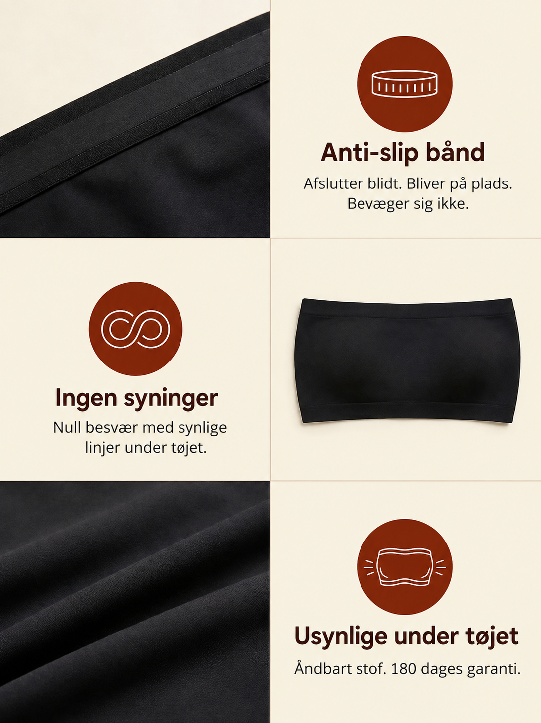 BreezeBand™ | Komfortabel stropløs BH
