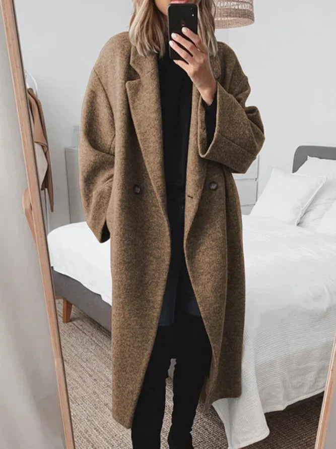 Classic tailored overcoat