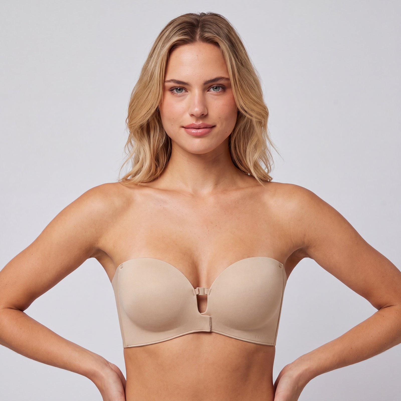 ComfyGrip | Stropløs BH med frontlukning