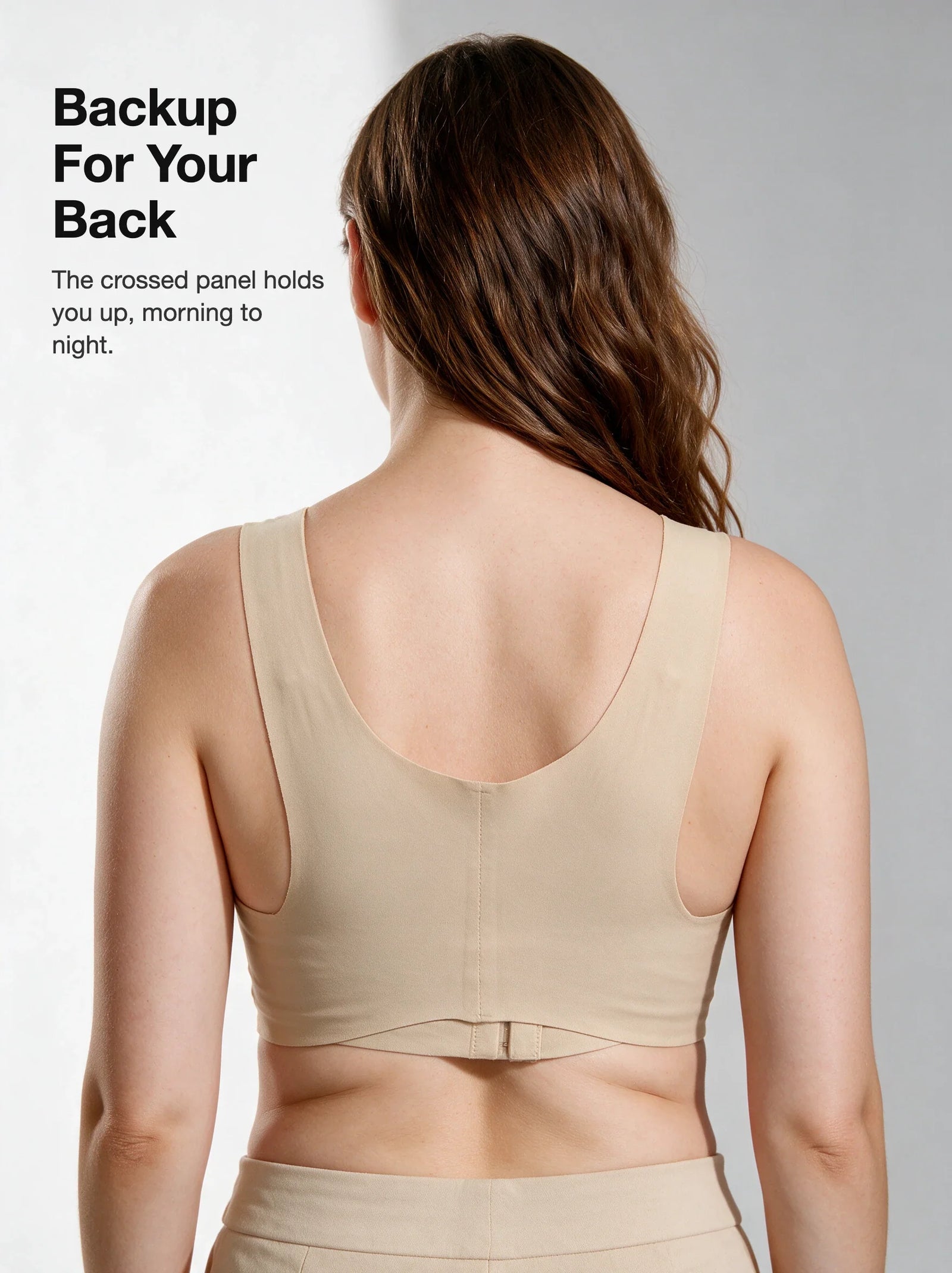Cross-Back Posture Bra